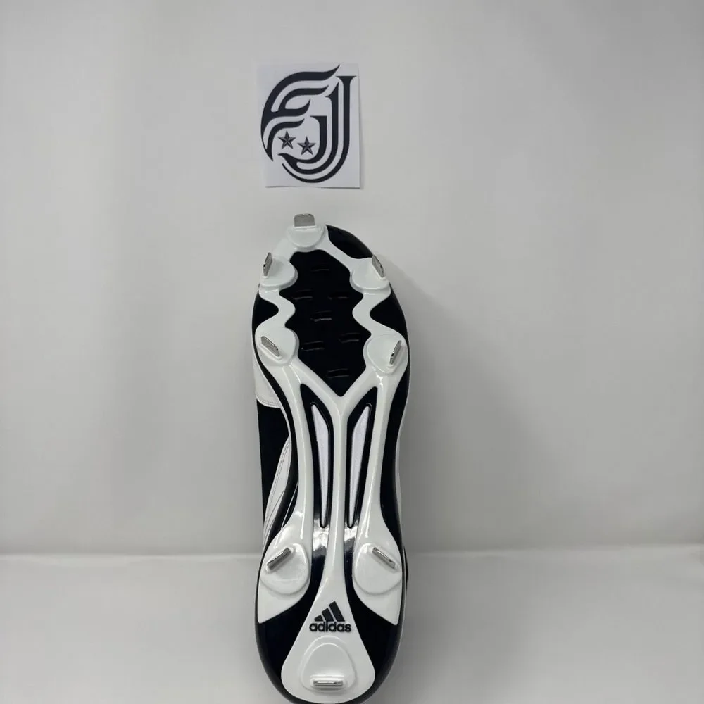 Adidas Icon 7 Metal Baseball Cleats Black SPG 753001‎ - Mens Size 15